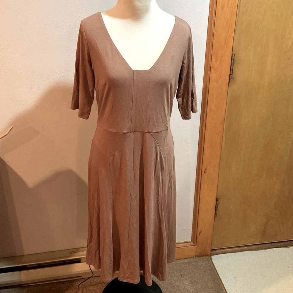 NWT Ann Taylor brown dress, size 4